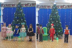 Новогодняя сказка в детском саду Новогодняя сказка в детском саду.